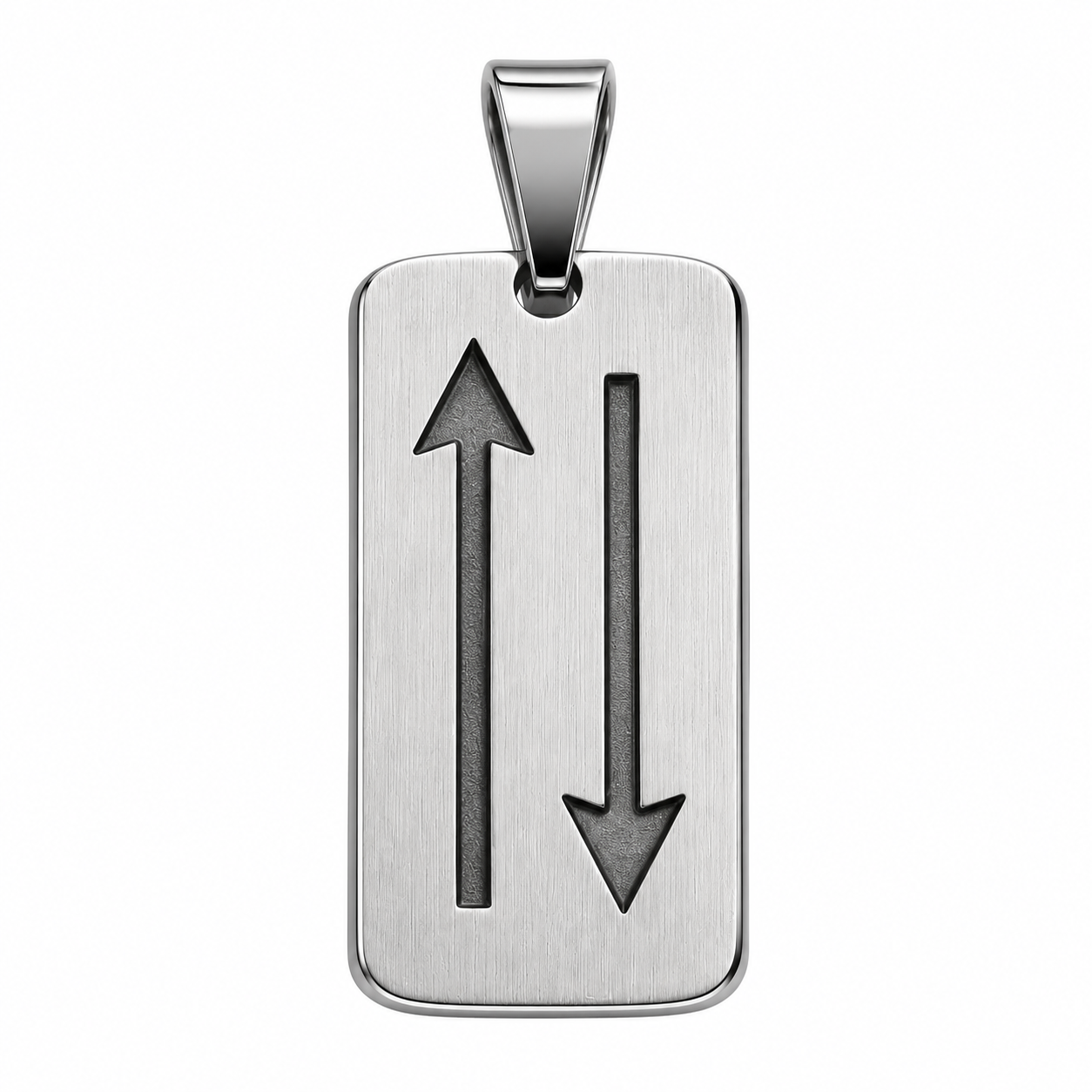 Premium Stainless Steel Arrow Pendant