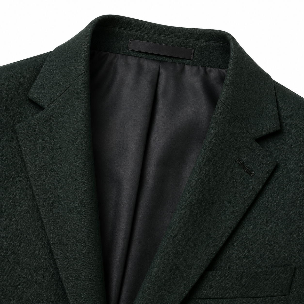 Premium Tailored Blazer – Dark Green | Halliverton